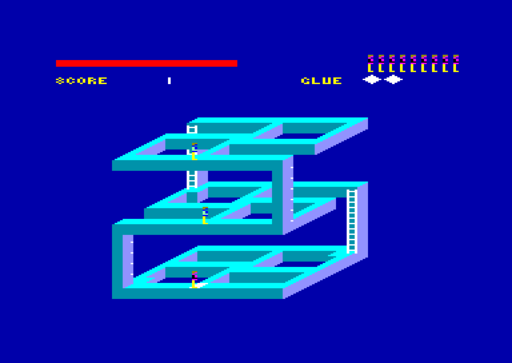 Hi Rise screenshot 2 for Amstrad CPC